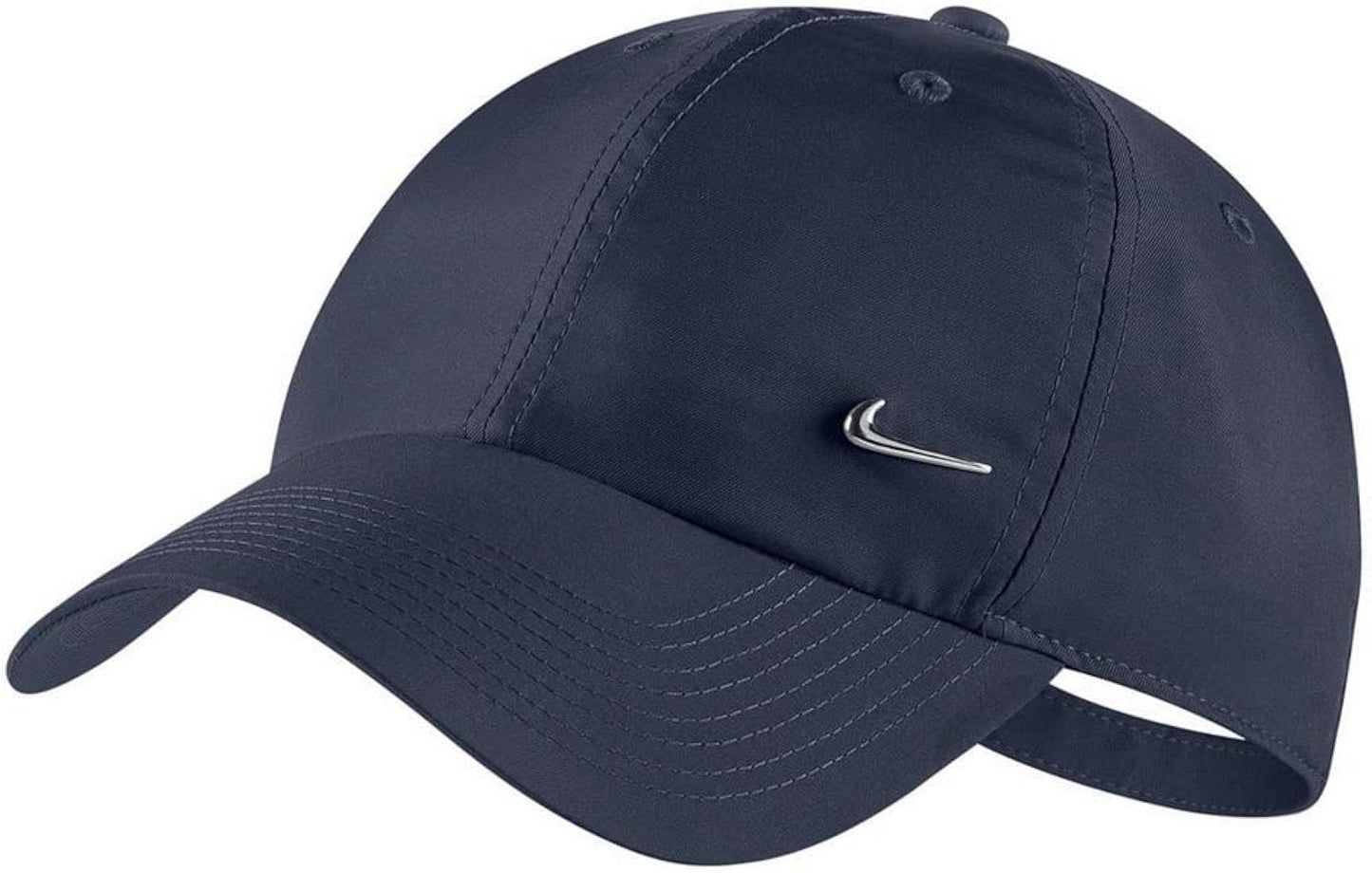 NIKE Cappello Unisex in Dri-Fit Con Visiera e Swoosh in Metallo