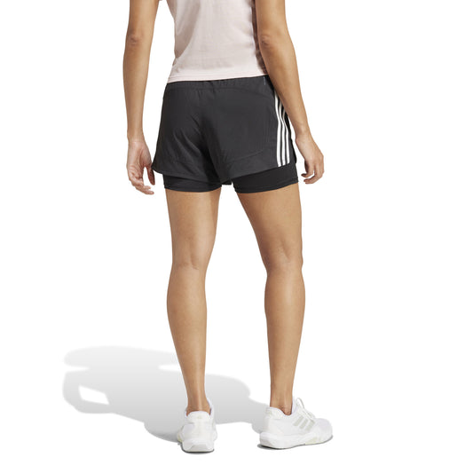 Pantaloncini da allenamento in tessuto Pacer 3-Stripes