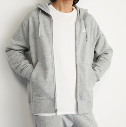 Nike Club Felpa Full-Zip con Cappuccio