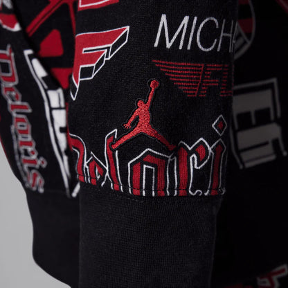 FELPA JORDAN MJ ESSENTIALS AOP FT