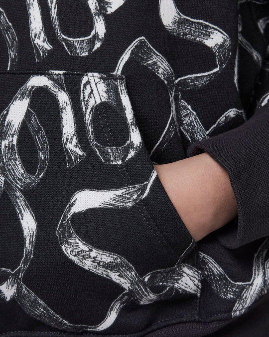 FELPA CON CAPPUCCIO JORDAN JR 45D374