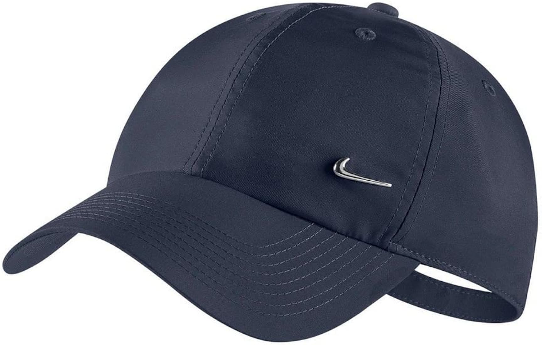 NIKE Cappello Unisex in Dri-Fit Con Visiera e Swoosh in Metallo