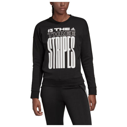 FELPA ADIDAS W MHE GR SWEAT