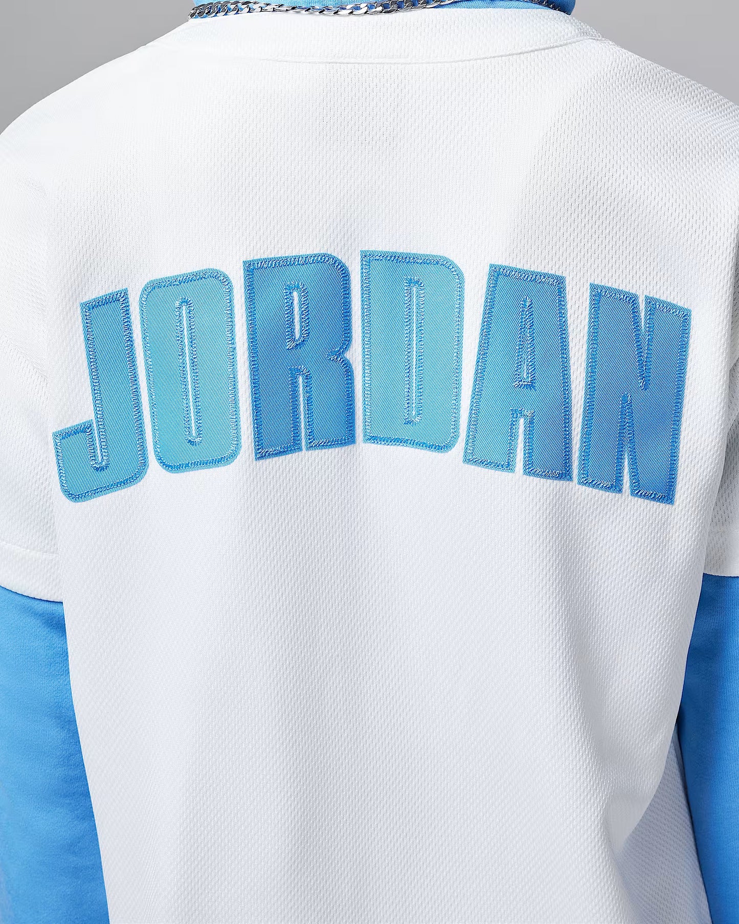 FELPA JORDAN STILE COLLEGE 95D542 JDB HOODED JUMPMAN