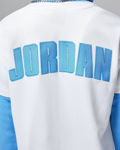FELPA JORDAN STILE COLLEGE 95D542 JDB HOODED JUMPMAN