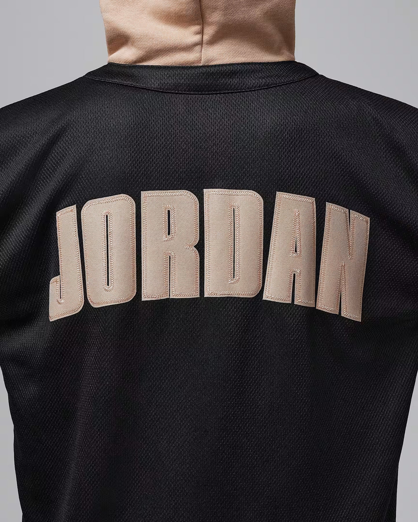 FELPA JORDAN STILE COLLEGE 95D542 JDB HOODED JUMPMAN