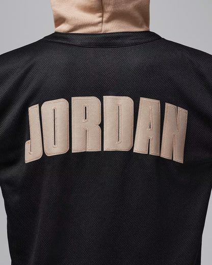 FELPA JORDAN STILE COLLEGE 95D542 JDB HOODED JUMPMAN