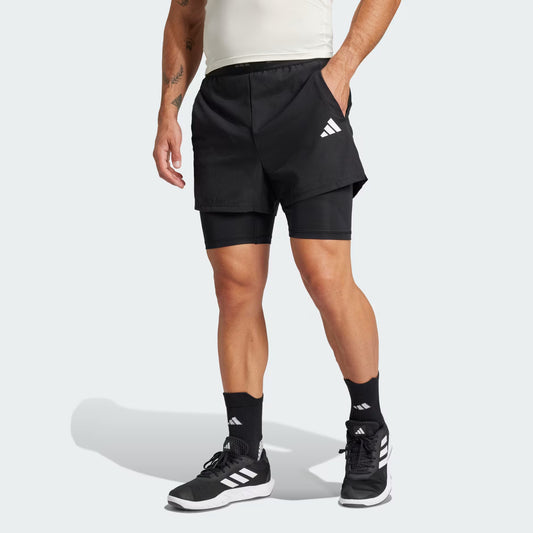 Pantaloncini Gym+ 2-in-1 Adidas