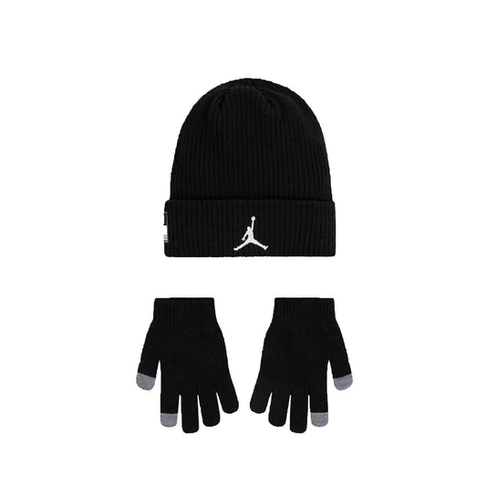 KIT CAPPELLO + GUANTI JORDAN 9A0969 JERSEY BEANIE
