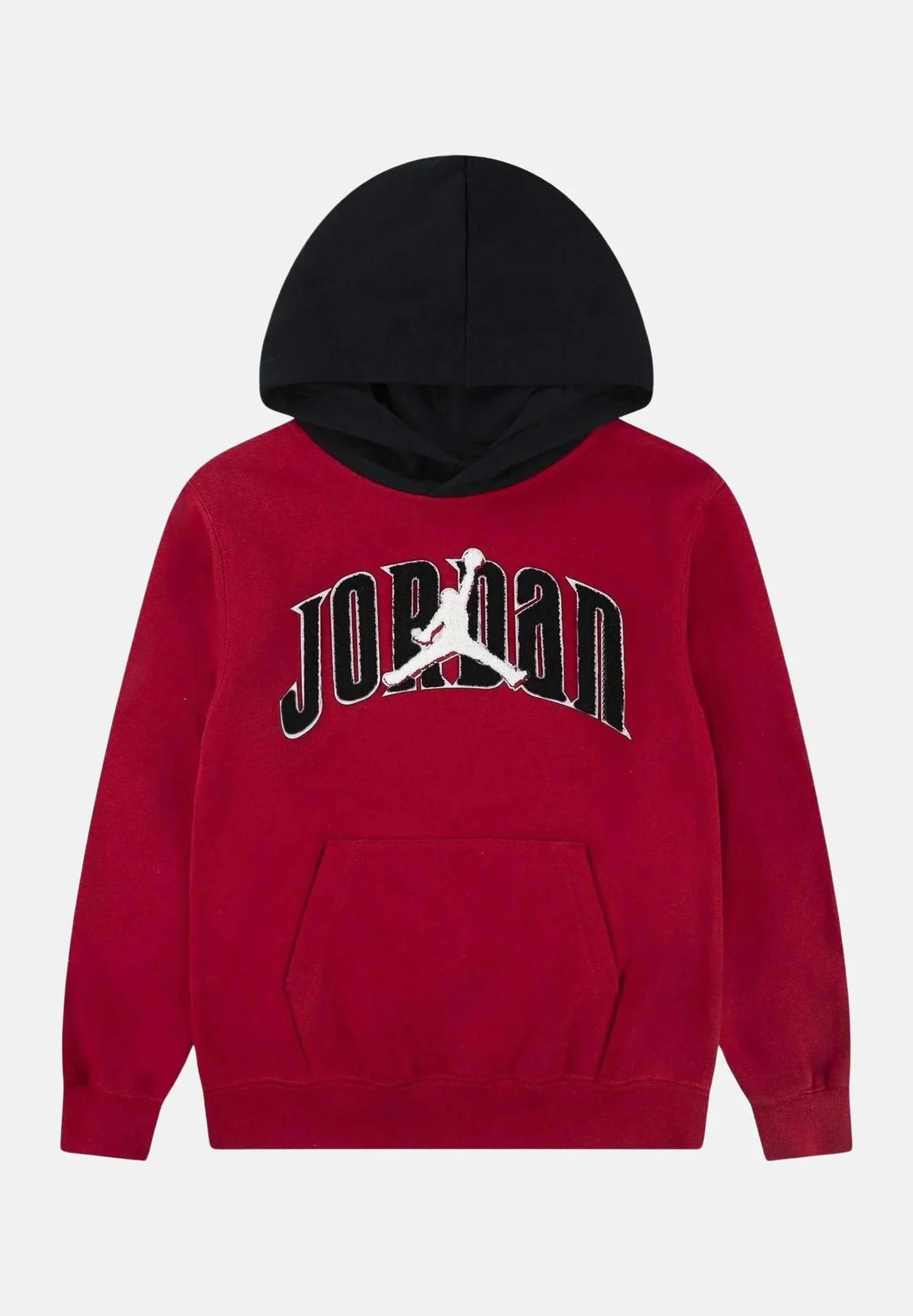 FELPA JORDAN GAMETIME con logo in spugna in tessuto felpato