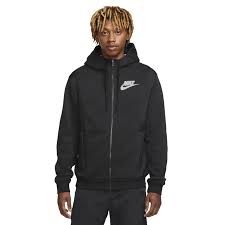 Nike Felpa da uomo con cappuccio e cerniera intera Hybrid