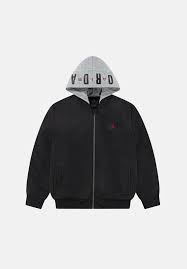 JORDAN BIG LOGO HOODED BOMBER