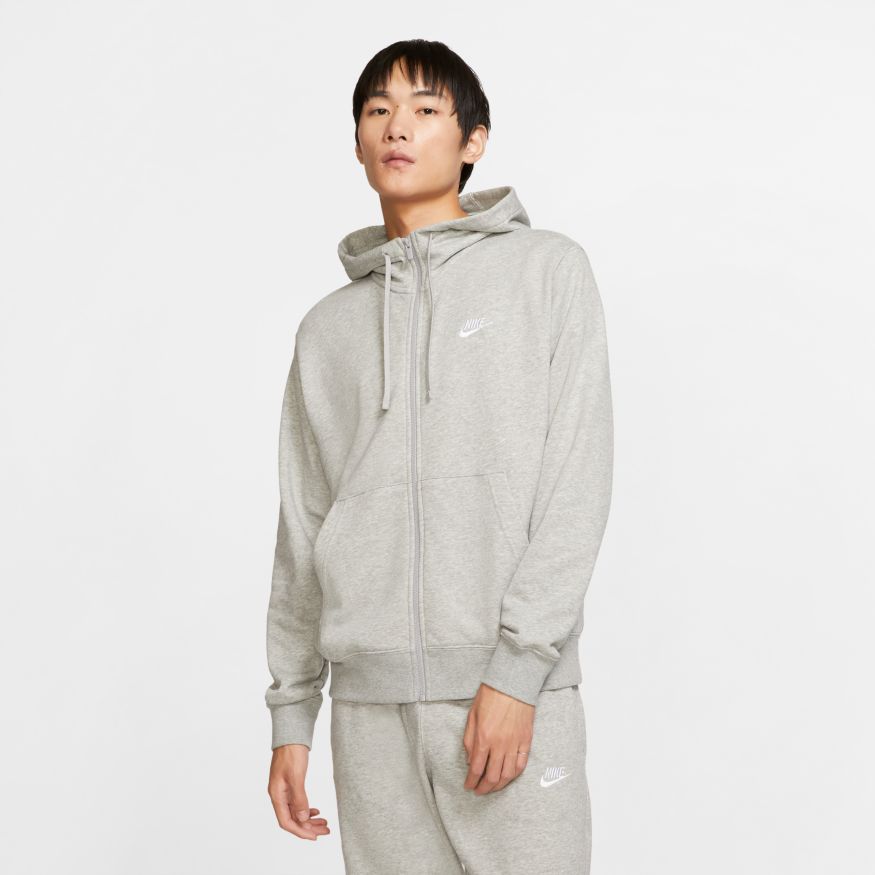 Nike Club Felpa Full-Zip con Cappuccio