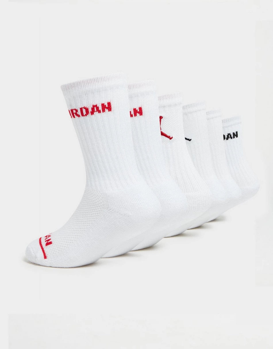 CALZE JORDAN JR SOCKS NIKE (6 paia) CREW GRADE SCHOOL