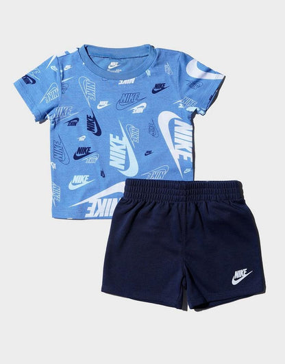 COMPLETO NIKE AOP LT WT FT SHORT SET